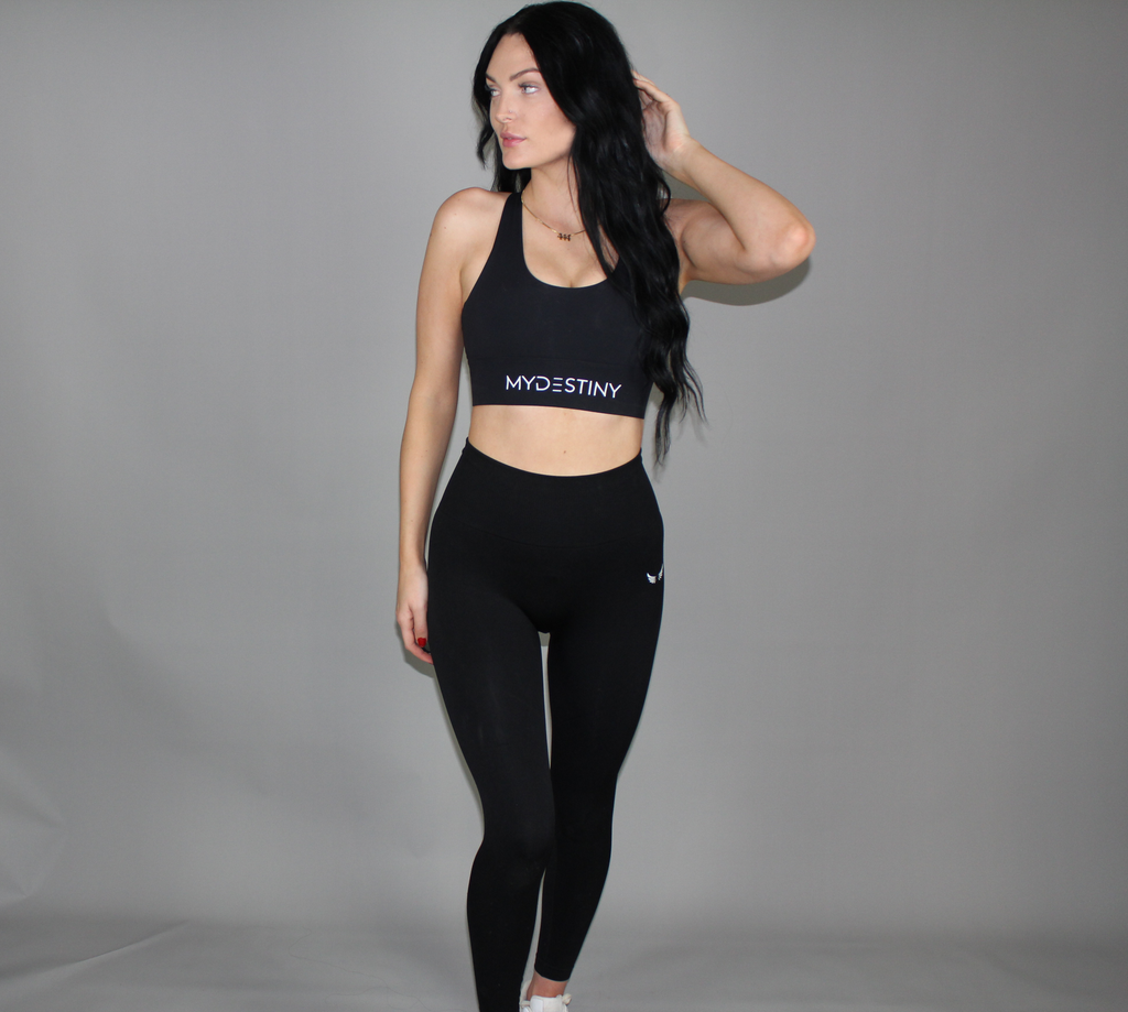 Seamless Black Leggings